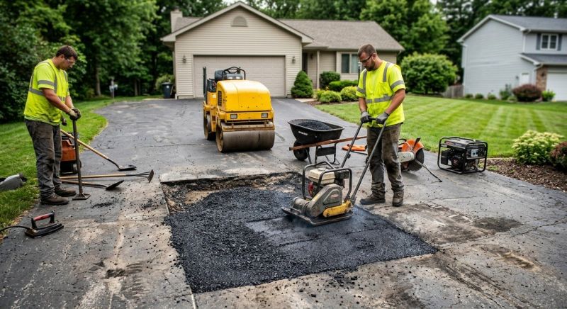 Paved Driveway Repair